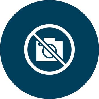 No Camera Web Style Based Graphic vector