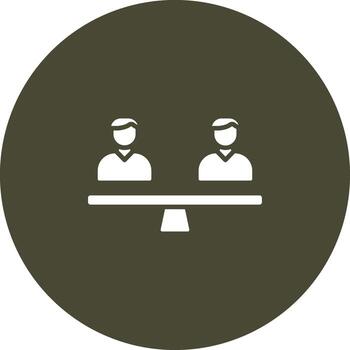 Equal Gradient Style Design Element vector