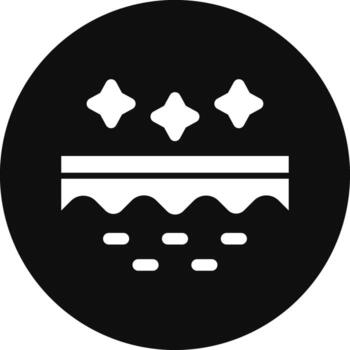 Paint Bucket Sharp Linear Edge Mark vector