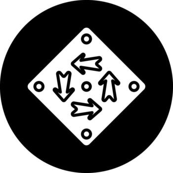 File Sharing Color Block Style Badge vector