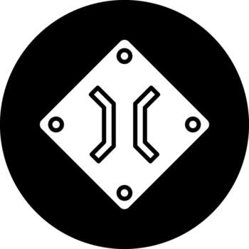 File Structure Elegant Abstract Shape Symbol vector