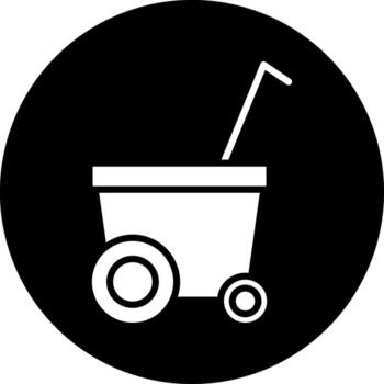 Flashlight Application Focused UI Design vector