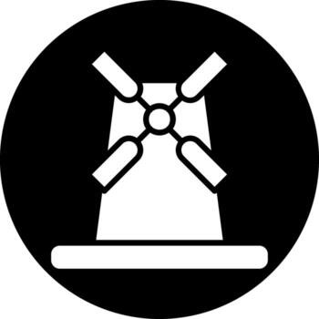 Location Color Block Style Badge vector