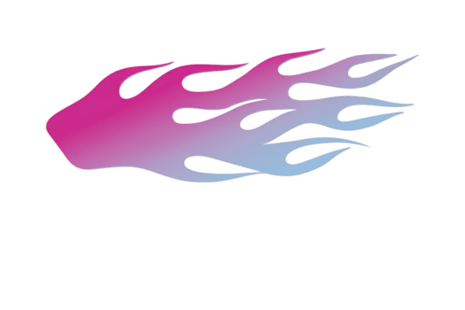 vibrante degradado fuego diseño con rosado y azul matices, creando dinámica y energético visual. suave transición Entre colores agrega moderno y elegante toque png