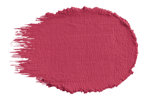 vibrante rosado pincelada con texturizado bordes crea dinámica y artístico efecto, Perfecto para creativo proyectos y diseño elementos. negrita color y textura añadir visual interesar png