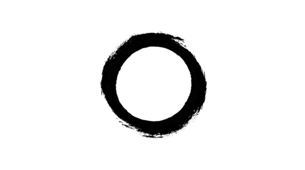 einfach schwarz Kreis mit texturiert Umriss, Darstellen Minimalismus und Eleganz. diese Design können Sein benutzt im verschiedene Kontexte, eine solche wie Logos, Hintergründe, oder künstlerisch Ausdrücke png