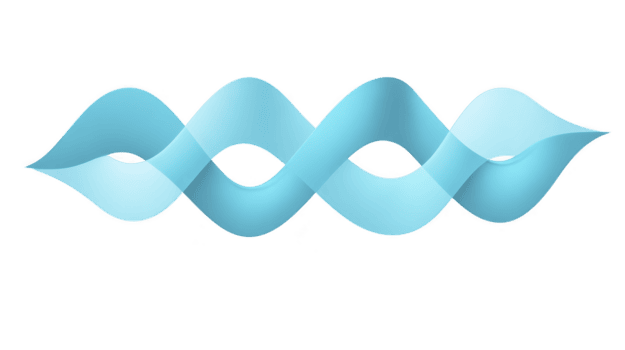 fluente blu nastro design crea senso di movimento e eleganza, Perfetto per vario creativo progetti. Questo grafico elemento può migliorare visivo appello e trasmettere calmante atmosfera png