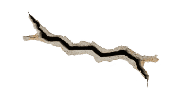 rachado parede com ziguezague padronizar revela texturizado superfície debaixo de, exibindo misturar do rude e suave elementos. contraste entre materiais acrescenta visual interesse e profundidade png