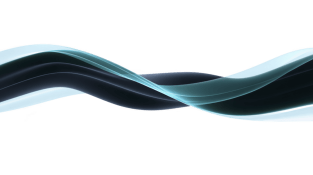 Smooth, flowing wave design featuring shades of blue and black, creating modern and dynamic visual effect. This abstract graphic can be used for backgrounds or digital art projects png