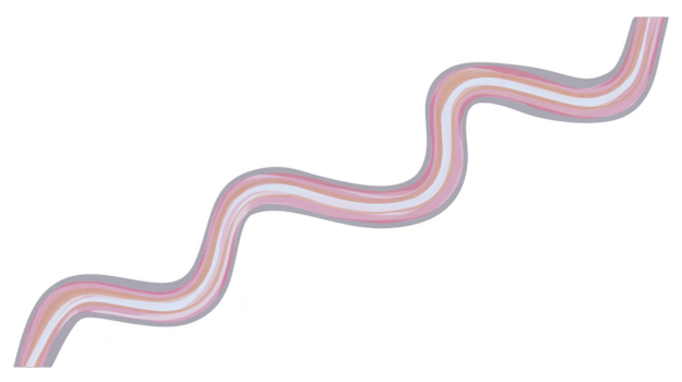 wellig Linie Design mit Sanft Pastell- Farben, Erstellen sanft und fließend visuell Wirkung. diese abstrakt Element können Sein benutzt im verschiedene kreativ Projekte zu hinzufügen berühren von Eleganz und launisch png