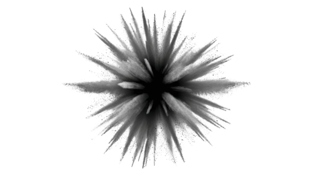 dynamisk explosion effekt med skarp, taggiga kanter och moln tycka om utseende, skapande dramatisk visuell påverkan. detta design kan vara Begagnade för olika kreativ projekt png