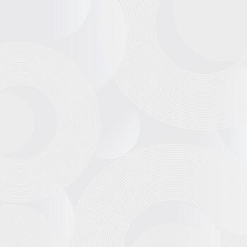 Raster white geometric abstract texture overlap layer on bright space. Lines effect decoration for banner. Graphic design circles elements. vector