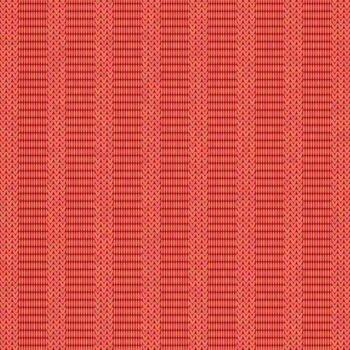 Raster Stylish Knit. Red Knitted Texture. Woolen Pullover Canvas Print. Winter Fabric Red Pattern. vector