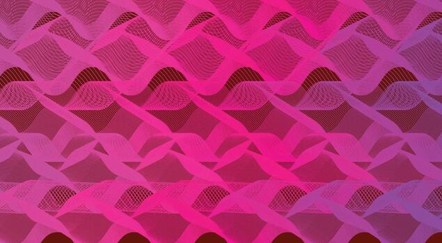 Blend Wavy Lines Curved Smooth Background Pink Gradient Abstract Design Illustration vector