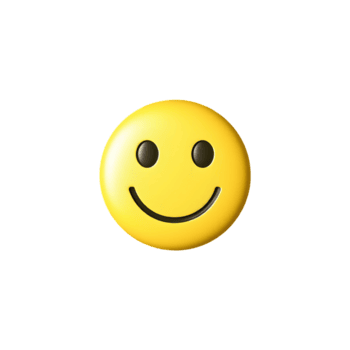 sorridente emoji con 3d interpretazione e trasparente sfondo png