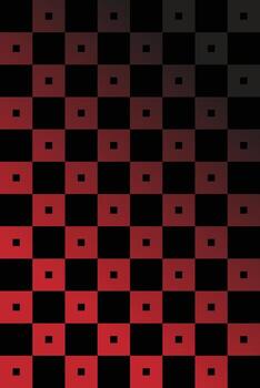 Flat Design of Abstract Black and Red Checkerboard Gradient Background. perfect for digital art, wallpaper, and modern graphics. vector