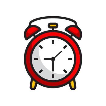 Alarm Clock icon design templates simple vector