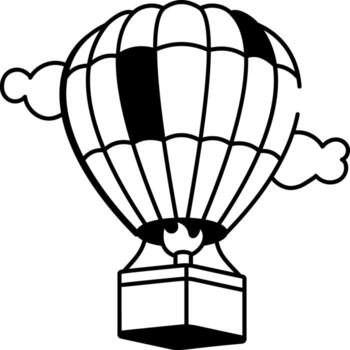 un dibujo estilo icono denotando un queroseno lámpara vector