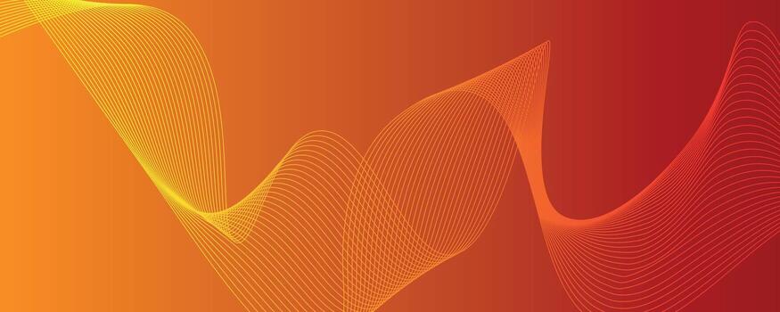 resumen ola, curva línea fondo vector