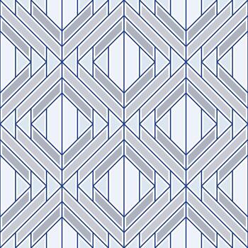gris rayas y azul contornos en blanco antecedentes. ornamento de repitiendo diagonal líneas y triangulos. geométrico sin costura modelo. antecedentes en calma colores. vector
