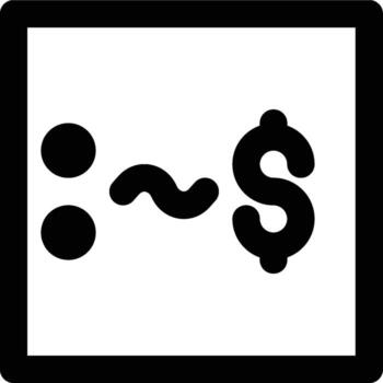 Linux Shell, Shell, Linux Outline Icon vector