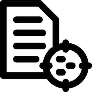 Scavenging, Scavenger, Data Residue Outline Icon vector