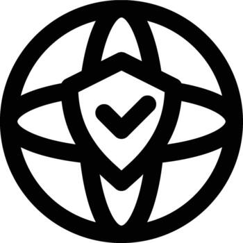 Https, Http Secure, Internet Security Outline Icon vector