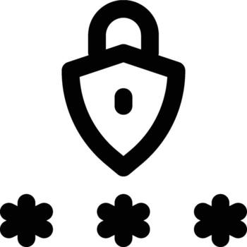 Cryptography, Encryption, Privacy Outline Icon vector