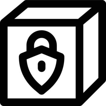 Block Cipher, Cipher, Encryption Outline Icon vector
