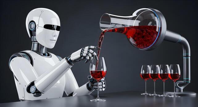 A robot sommelier tasting and analyzing data quality from a stream of information photo