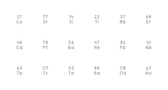 Minimal Line Style Element Symbol Icons with 18 Vectors Interface Icon Collection