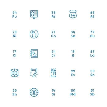 25 medio carrera contorno diseños para número íconos esencial íconos para rápido ui edificio vector