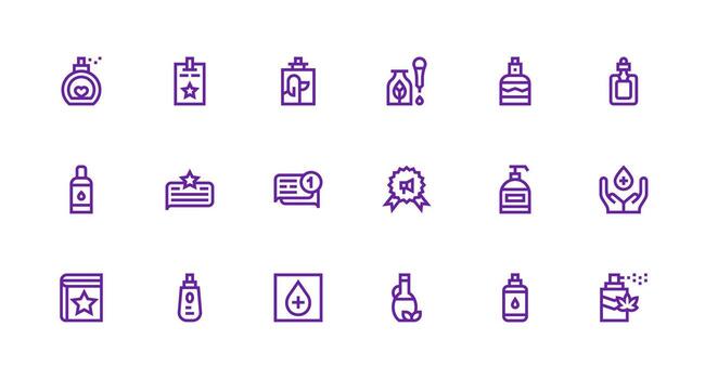 fuerte carrera línea íconos desde esencial conjunto con 18 vectores monitor icono paquete