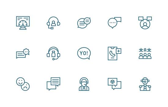 15 Regular Line Vectors for Response Theme Multi-Purpose Icon Pack for Templates