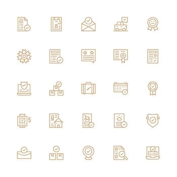 validado incluso 25 medio carrera contorno ilustraciones completar icono haz para web diseño vector