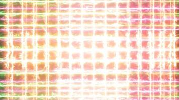 alguns retangular animado néon luzes. alguns comovente néon luzes ciclo animação. alguns retangular quadro, Armação fez do comovente néon luzes looping video