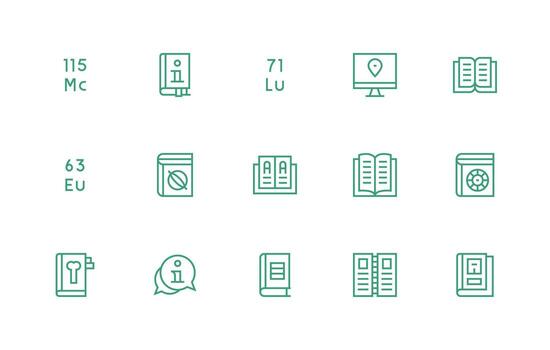 Reference Set with 15 Regular Line Icons Reliable Icons for All Interfaces vector