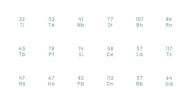 18 Minimal Line Icons for Element Symbol Graphics Pixel Perfect Icon Set vector