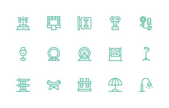 regular línea íconos desde estar conjunto con 15 vectores lleno icono biblioteca para ui diseñadores