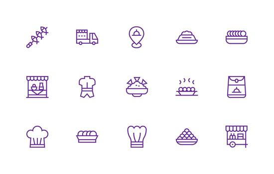 regular línea íconos desde abastecimiento conjunto con 15 vectores neutral estilo íconos para ninguna proyecto