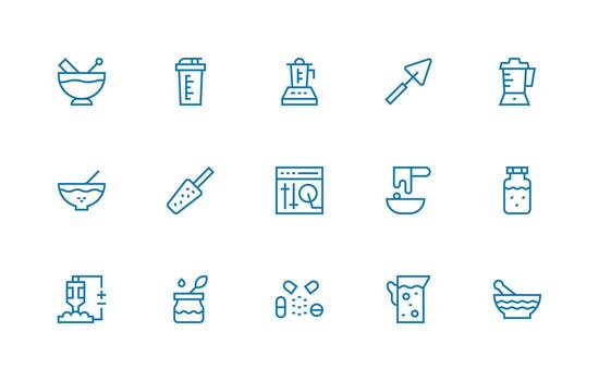 mezcla icono colección con 15 regular línea diseños sensible icono conjunto para flexible diseños vector