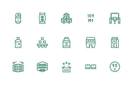 Regular Line Icons from Bulk Set with 15 Vectors Reliable Icons for All Interfaces