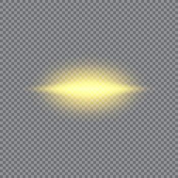 un amarillo ligero es brillante en un gris antecedentes. el ligero es brillante y crea un cálido, atractivo atmósfera vector