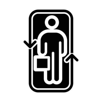 consistencia sólido icono diseño bueno para web o móvil aplicación vector