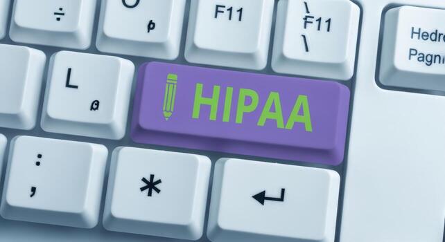 HIPAA Compliance Keyboard Button Health Information Privacy and Security for the Digital Age photo