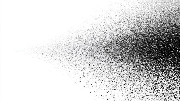 Abstract Black Particles on White Background - High Resolution Texture for Design Overlays photo