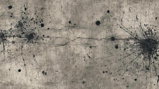 Grunge Texture Background with Ink Splatter, Ideal for Urban, Industrial, and Artistic Designs, Creates Dramatic Effect photo