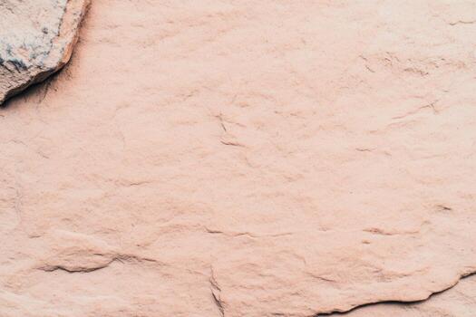 Natural clay stone surface with textures in a desert landscape during daylight photo
