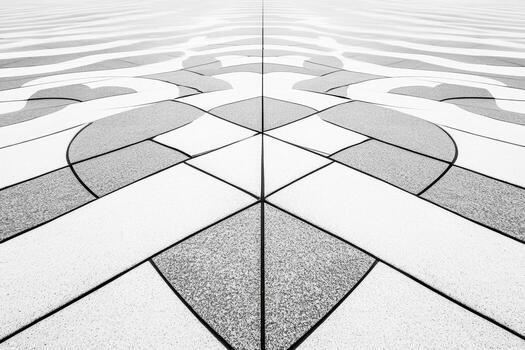 intrincado pavimento diseño vitrinas moderno artístico patrones y texturas foto