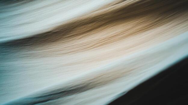 Abstract patterns of flowing fabric in soft hues at twilight photo